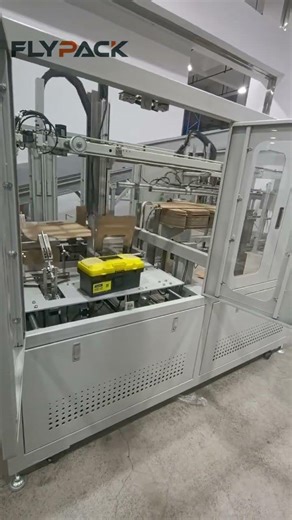 Automatic box open forming machine for color box #machine #factory