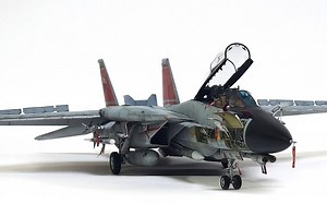 AMK 1/48 格鲁曼 F-14D VF-31"超级雄猫"重型舰载机模型制作