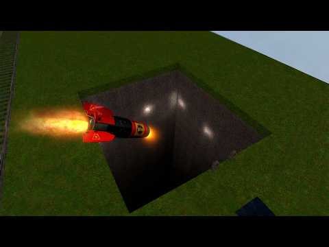 Testing Powerful Bombs in a Giant Pit | Garry’s Mod