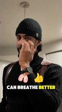 Nose Balloon Technique To Crack Open His Nose