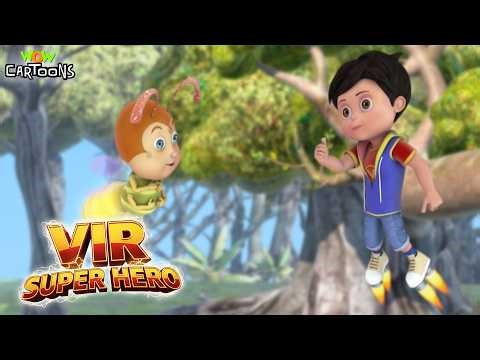Vir The Robot Boy : Robo Vir Vs Alien Pakshi | Vir Super Hero Compilation 3D Animated Cartoon