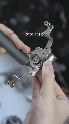 Honestly, this metal finish is addictive Metal manta ray. #stodeer #mantaray #metalmodel #steampunk #giftideas #fyp #3dpuzzle #unboxing #relaxing | stodeer.official