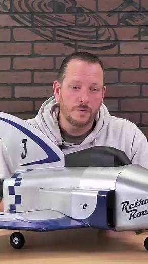 Check out the newest release, the FT Retro Rocket. we put a lot of passion into designing this aircraft. This plane would make a great first EDF jet, but if you want to stick with conventional prop power, you could do that too we even have a custom thrust vectoring motor mount where you can do the most amazing flats spins! Go check out the Retro Rocket and pick one up at the store today | Flite Test