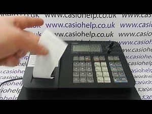 Tax Rates Programming Explained Casio SE-G1 / SE-S700 / SM-T273 / PCR-T273 Cash Register