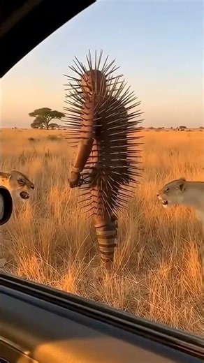 he is so brave #animals #shorts 😍