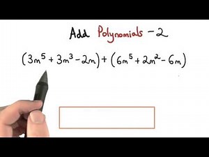 Add Polynomials Practice 2 - Visualizing Algebra