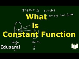 A Constant Function | Functions and Graph | Edusaral