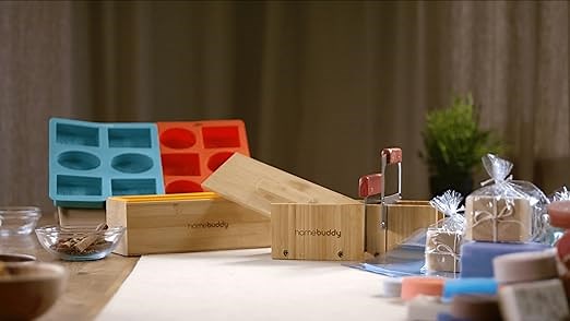 HomeBuddy Soap Molds with Soap Cutter Set