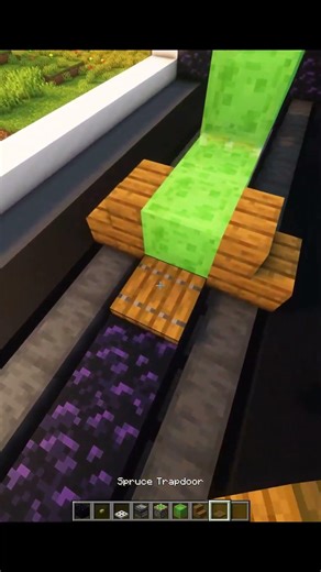 Minecraft Working Redstone Train #minecraft #shorts