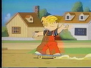 Opening to Dennis the Menace: Spies, Robbers & Ghosts 1993 VHS (Canadian Copy)