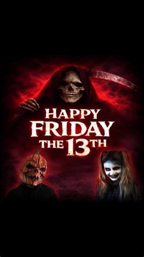 Your favorite monsters from Frightmare Home Haunt want to wish you a Happy Friday 13th. Happy Friday the 13th. Ch… ch… ch… ah… ah… ah… #fridaythe13 #homehaunt #hauntedhouse #october #fyp