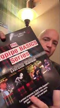 First proof of my Bagpipe BASICS Series Exercise Manual! #bagpipes