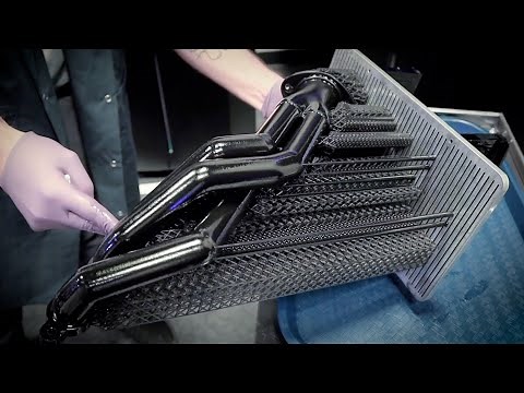 AMAZING 3D Printed Automotive Exhaust Manifold!