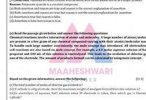 Reason: Potassium cyanide is a covalent compound.(a) Both asse... | Filo