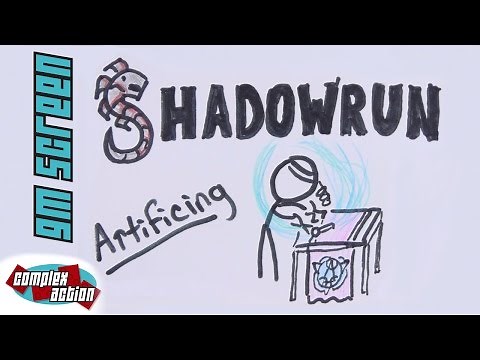 Artificing - GM Screen - Shadowrun 5th Edition