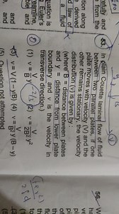 In plain Couette laminar flow of fluid between two parallel pla... | Filo
