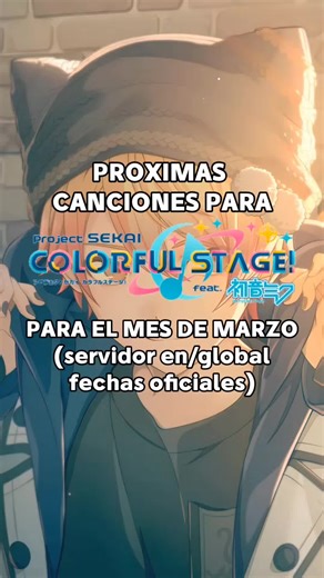El mejor mes de Project Sekai: Canciones nuevas y emocionantes
