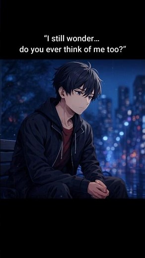 Just Once… Think of Me | Emotional Anime Song #shorts #love #music