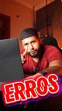 3 ERROS MAIS COMUNS AO COMPRAR UM Notebook!!
