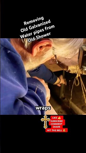 #diy Bathroom Renovation: This old Shower System has to go! #home #plumbing #shorts