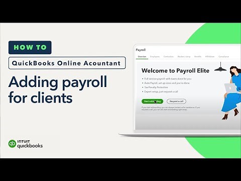 How to add payroll for clients in QuickBooks Online Accountant