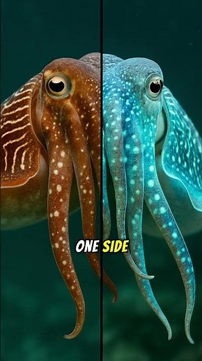 Cuttlefish: Nature’s Living 4K Display with Instant Color Change #Cuttlefish #Color #Display