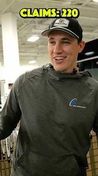 We called out a golfer INSIDE a golf store and told him if he could hit a driver 230+ it was FREE…