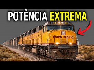 DDA40X A locomotiva DIESEL mais poderosa JÁ construída