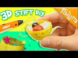 3D STIFT Überraschung DIY Bastelidee Bastelkanal Basteln mit Kindern