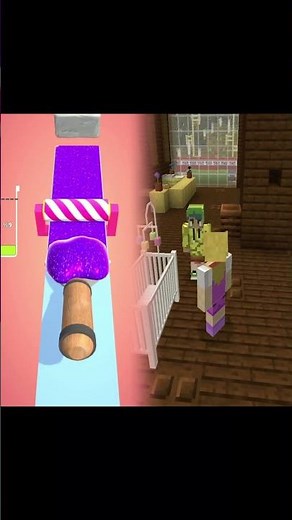 LE DIGO A MI NOVIO QUE TENDREMOS UN BEBE #shorts #minecraft #smilingcritters #catnap