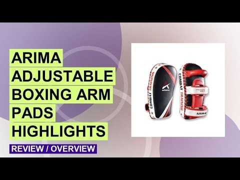 Arima Boxing Arm Pads Review – Durable & Adjustable MMA Training Gear!