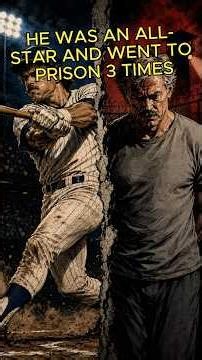 Lenny Dykstra was a 3-time All-Star who played in 2 World Series. He went to prison 3 times.