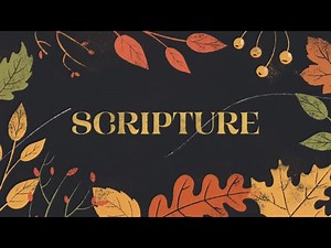 Fall Feelings Scripture | MYK | WorshipHouse Media