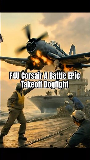 F4U Corsair A Battle Epic Takeoff, Dogfight and Landing Drama