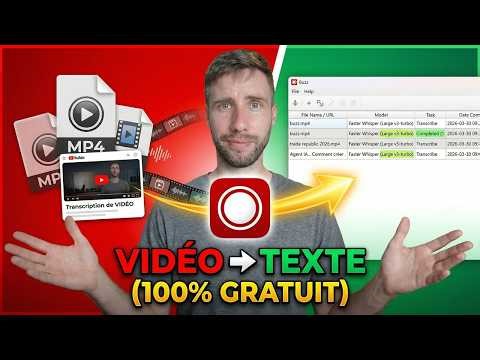 Comment transcrire une vidéo gratuitement avec Buzz (Whisper)