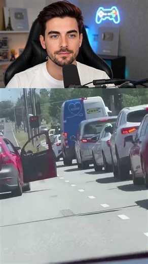 Road Rage Guy Picks the Wrong Day