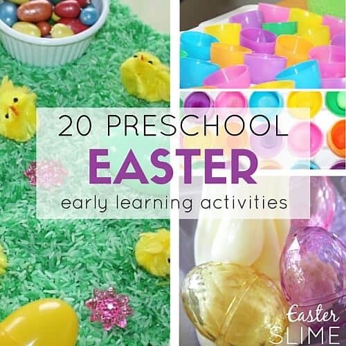 Easter Activities for Preschoolers (Easy Games, Printables & Ideas)