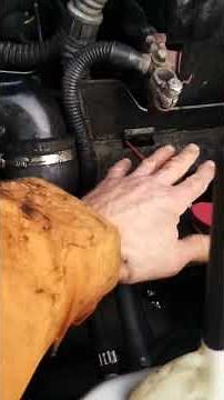 freelander 1 TD 4 starter motor removal