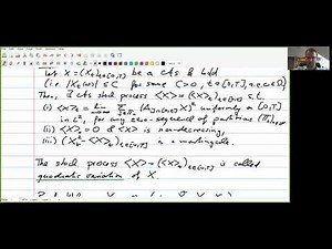 C2.2.3 - Martingales and quadratic variation