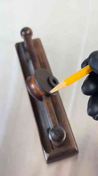 1890s Perfect Pointer Pencil Sharpener in Action | A Timeless Antique at Work!