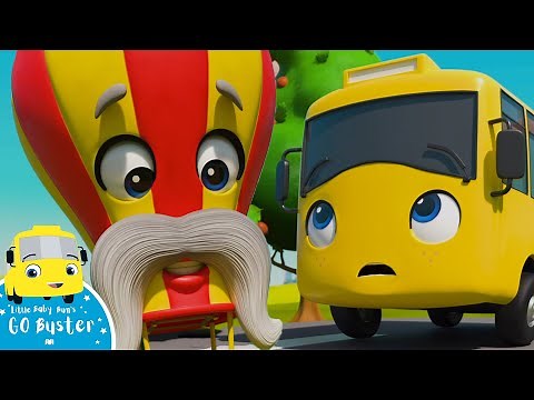 Hot Air Balloon Trouble - Buster and Friends to the Rescue | Kids Songs & Nursery Rhymes | ABC & 123