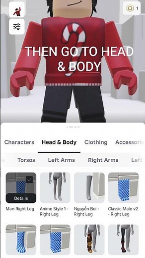 how to get a BLOCKY AVATAR #robloxshort