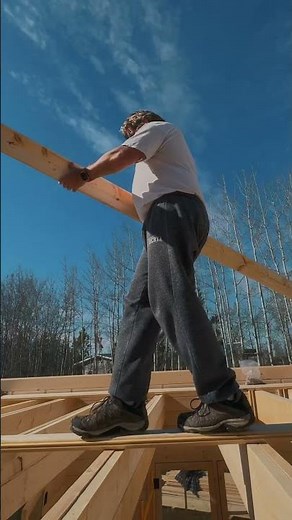 An affordable cabin kit that you can build with family or friends within a weekend! #diy #build