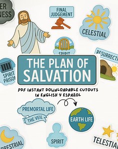 Plan of Salvation LDS Printable: Primary Lesson Activity (digital Download) - Etsy
