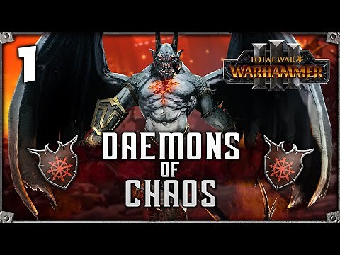 RISE OF THE DAEMON PRINCE! Total War: Warhammer 3 - Daemon Prince - Daemons of Chaos Campaign #1