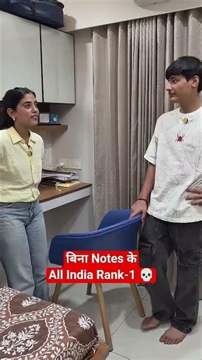 Notes के All India Rank-1 💀 #samridhimam #physicswallah #cbse