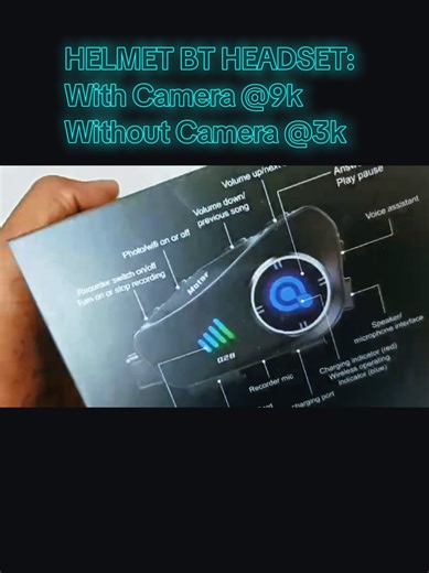 Helmet Bluetooth Headset Options: With and Without Camera