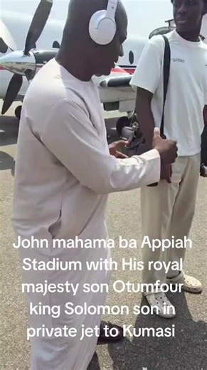 John Mahama Visits Appiah Stadium with King Solomon