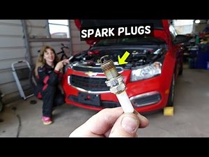 CHEVROLET CRUZE SPARK PLUGS REPLACEMENT. CHEVROLET SONIC SPARK PLUGS 1.8