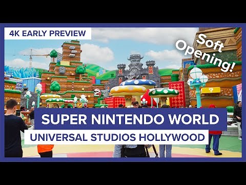 Walk Into the All-New Super Nintendo World at Universal Studios Hollywood